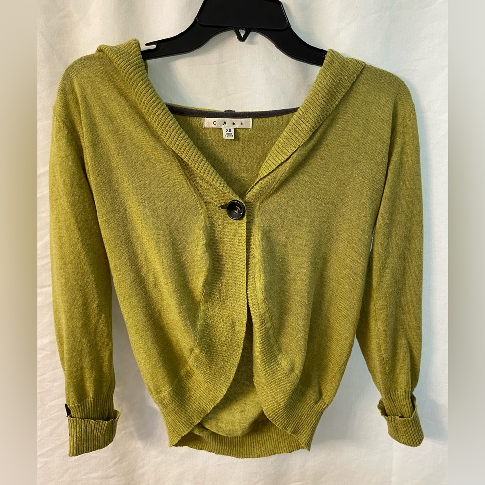 Green Cabi Sweater